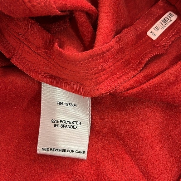 John Mark Butterfly Sleeves Suede Feeling Tunic Top Size Large - Picture 8 of 9